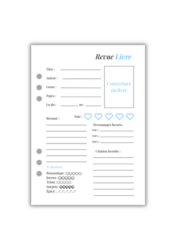 Page Revue Livre (Recto-Verso)