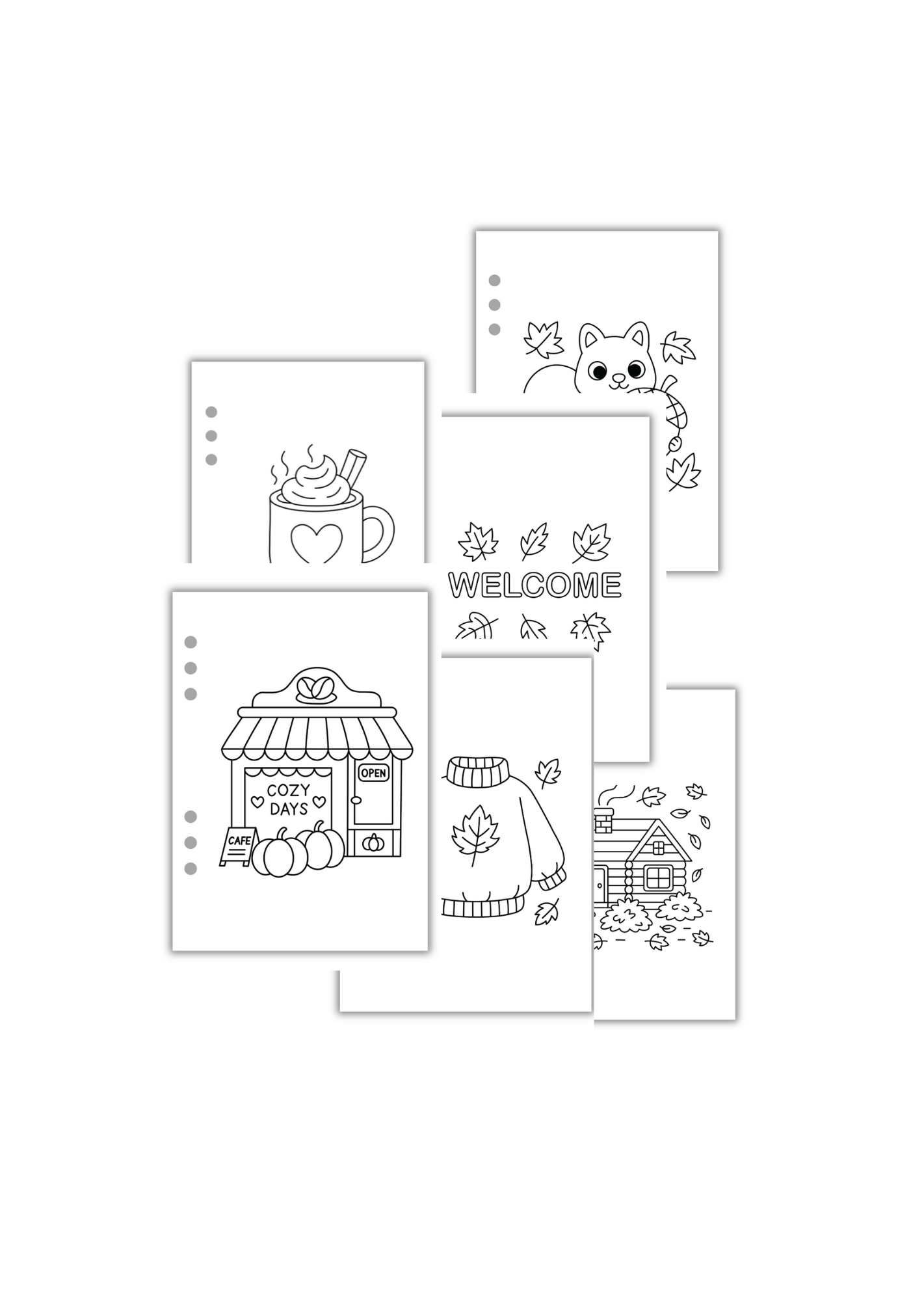 14 Coloriages Automne
