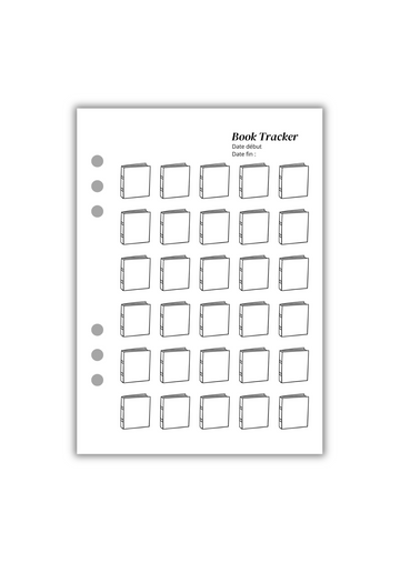 Page Book Tracker (Recto-Verso)