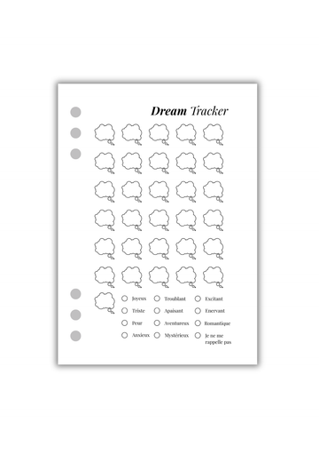 Page Dream Tracker