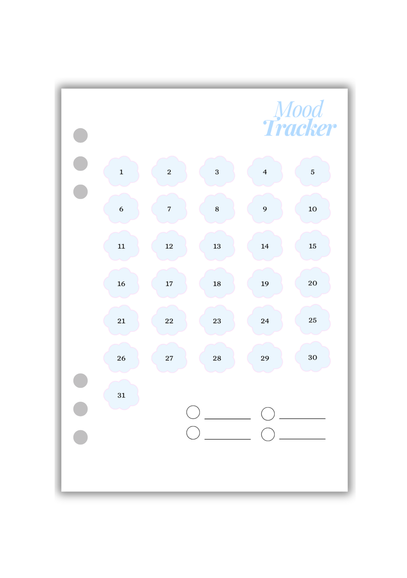 Page Mood Tracker